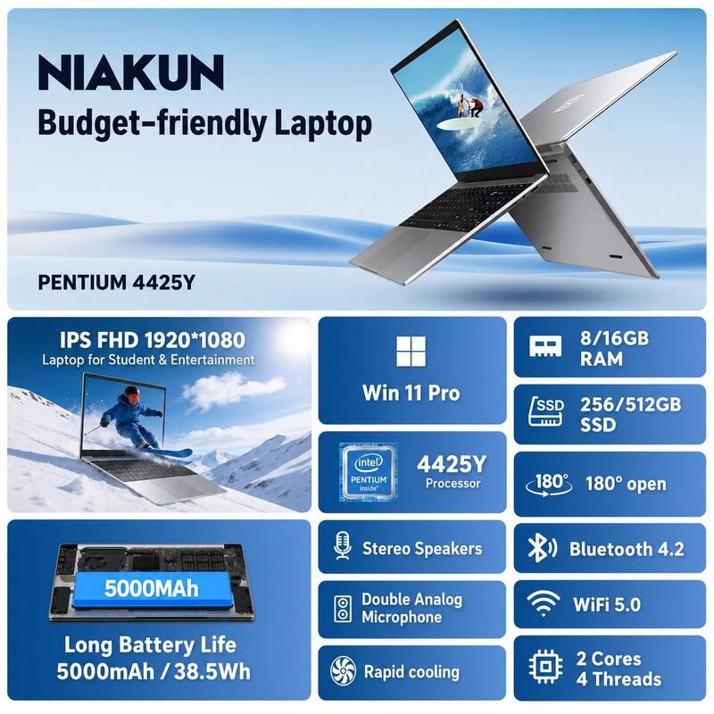 Notebook NIAKUN 15,6